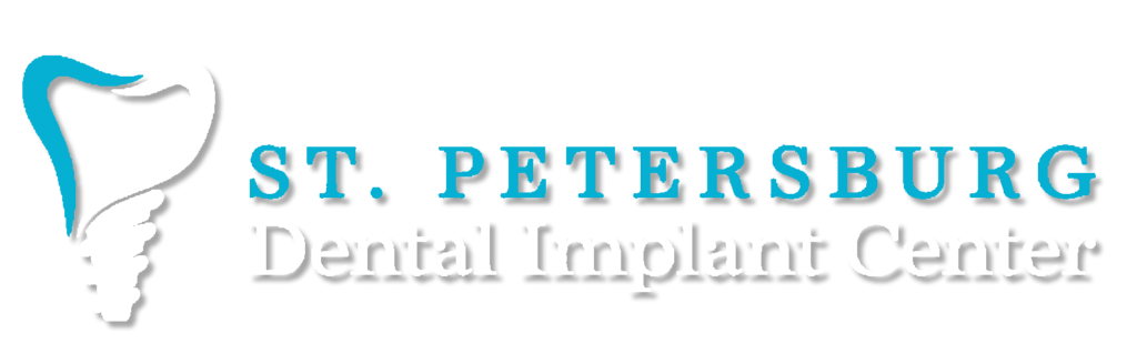 St. Petersburg Dental Implant Center Logo White